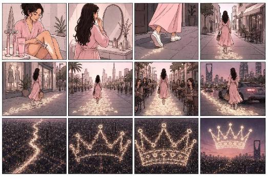 Queen film storyboard